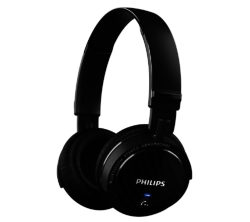 Philips SHB5500 Wireless Bluetooth Headphones - Black